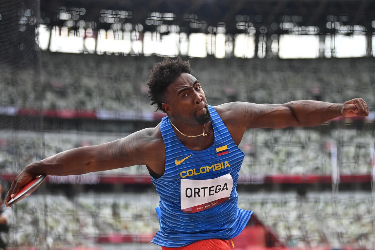 Mauricio Ortega avanzó a la final del lanzamiento de disco, de los Juegos Olímpicos.