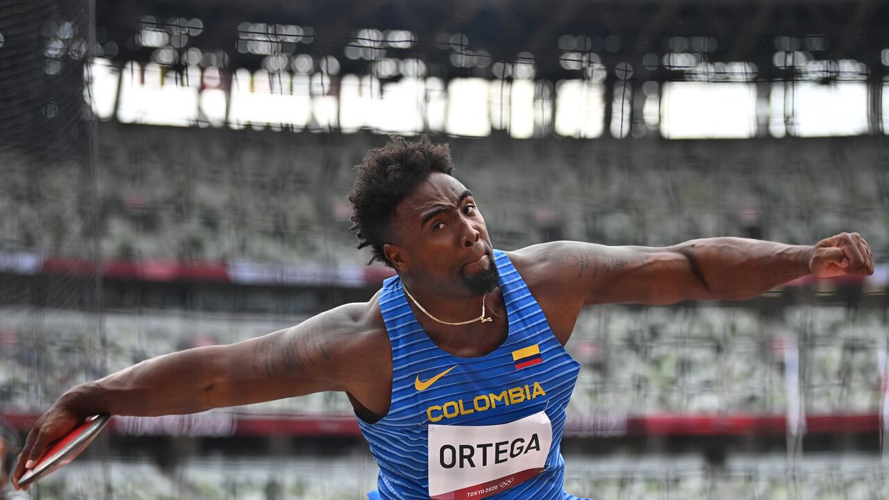 Mauricio Ortega avanzó a la final del lanzamiento de disco, de los Juegos Olímpicos.