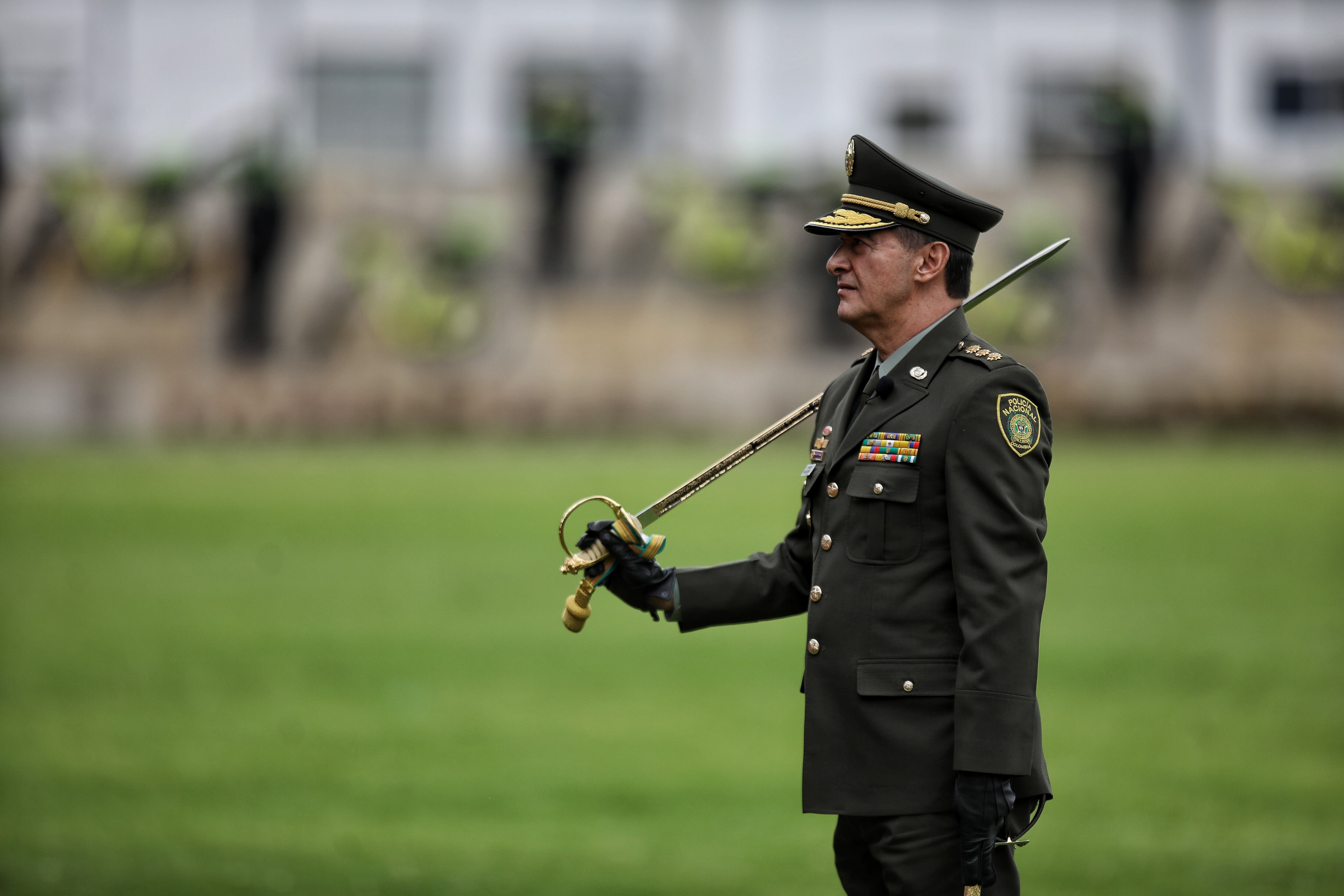 ceremonia de reconocimiento del Señor Mayor General William Rene Salamanca Ramírez, Director de la Policía Nacional