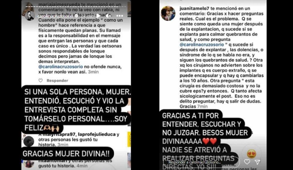 La presentadora agradeció a quienes entendieron y respaldaron su opinión en Día a día.