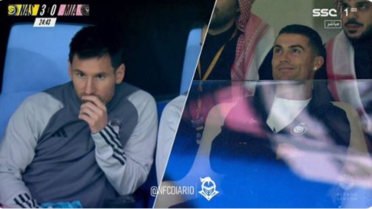 Messi sufrió el juego, mientras que Cristiano los desfrutó desde el palco