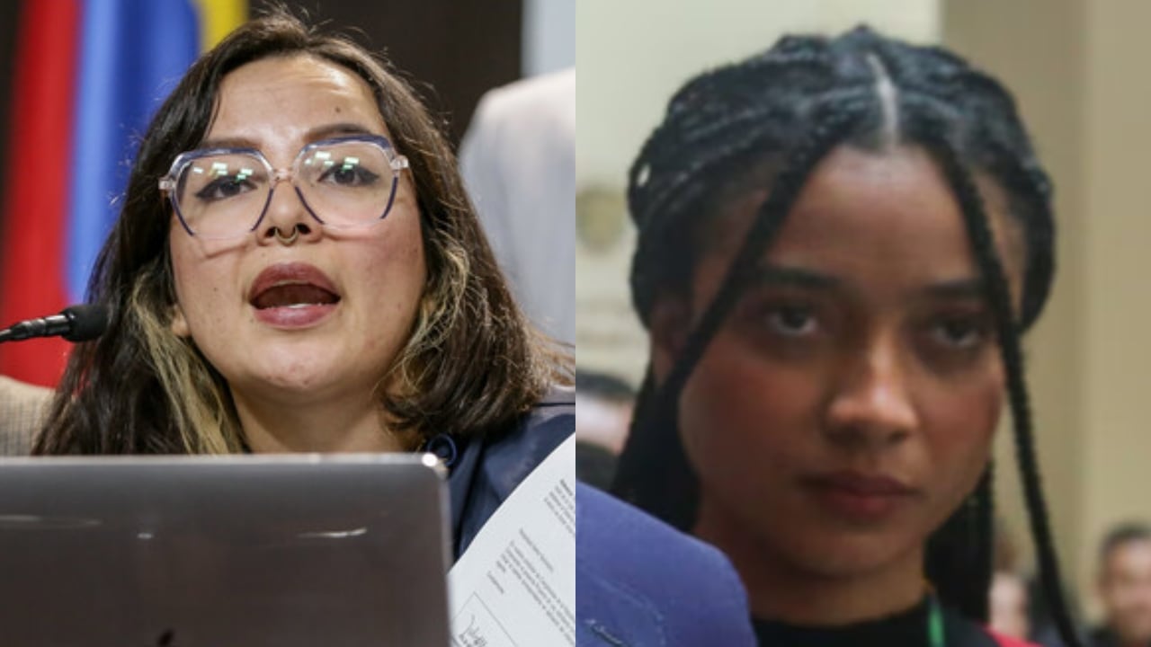 De izquierda a derecha: Jennifer Pedraza y Juliana Guerrero.