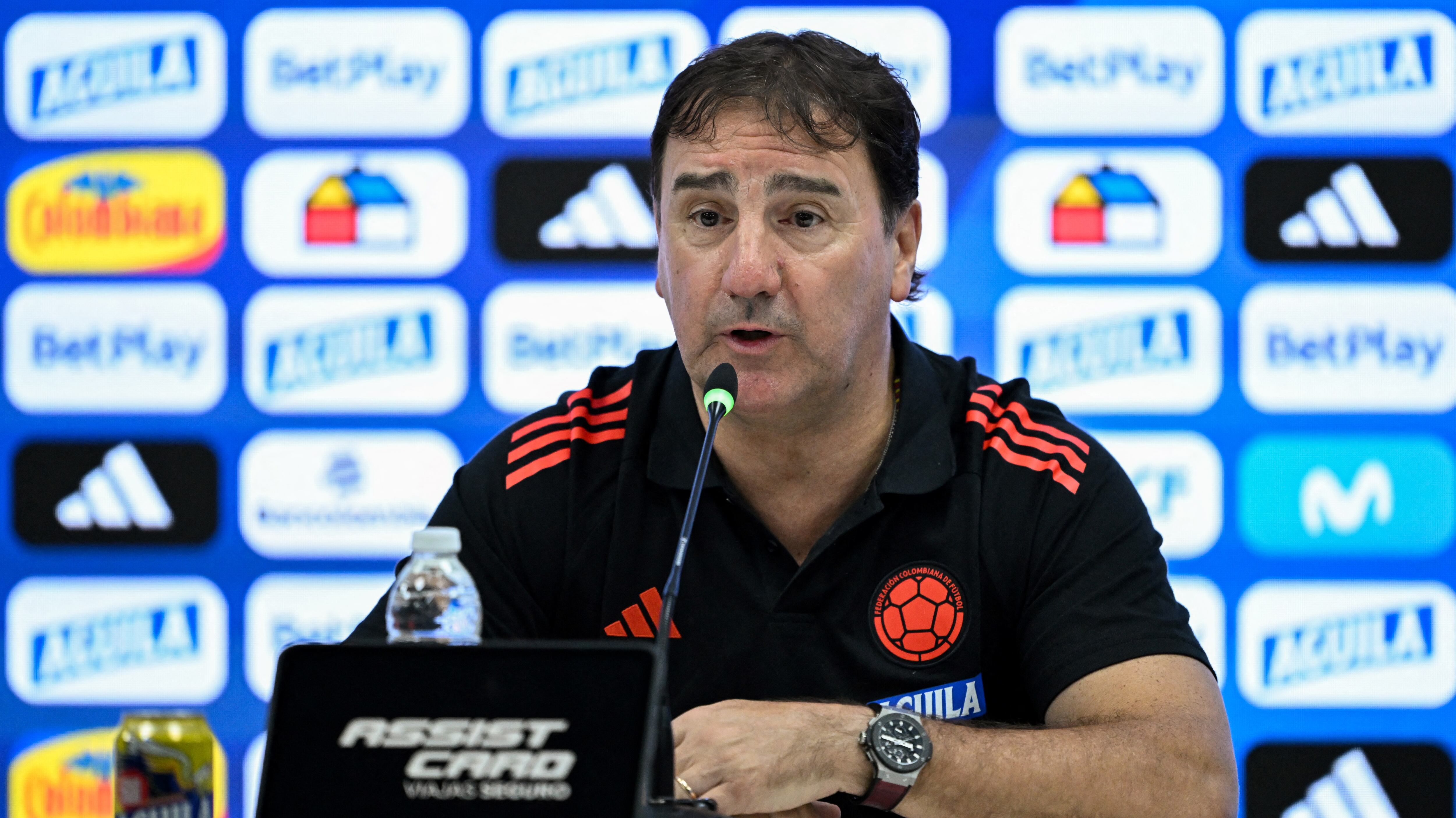 Néstor Lorenzo, técnico de la Selección Colombia.