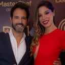 Alejandro Estrada y Dominica Duque en MasterChef Celebrity