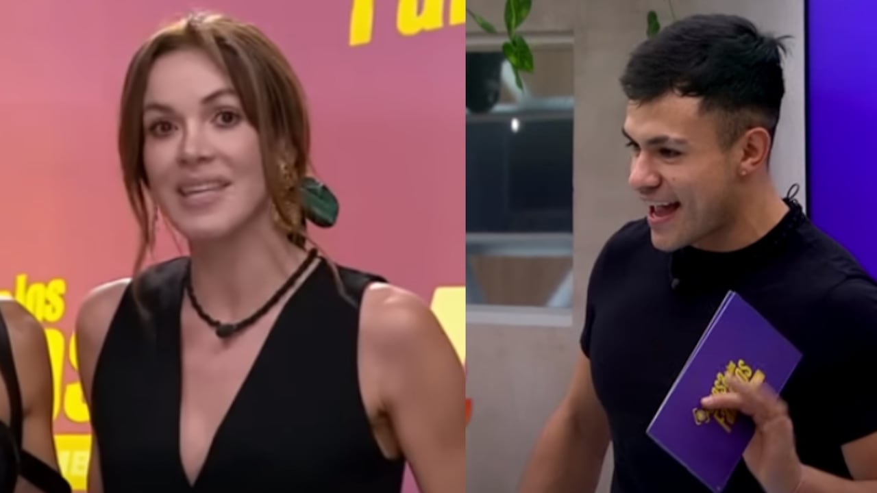 Nataly Umaña y 'Culotauro'.