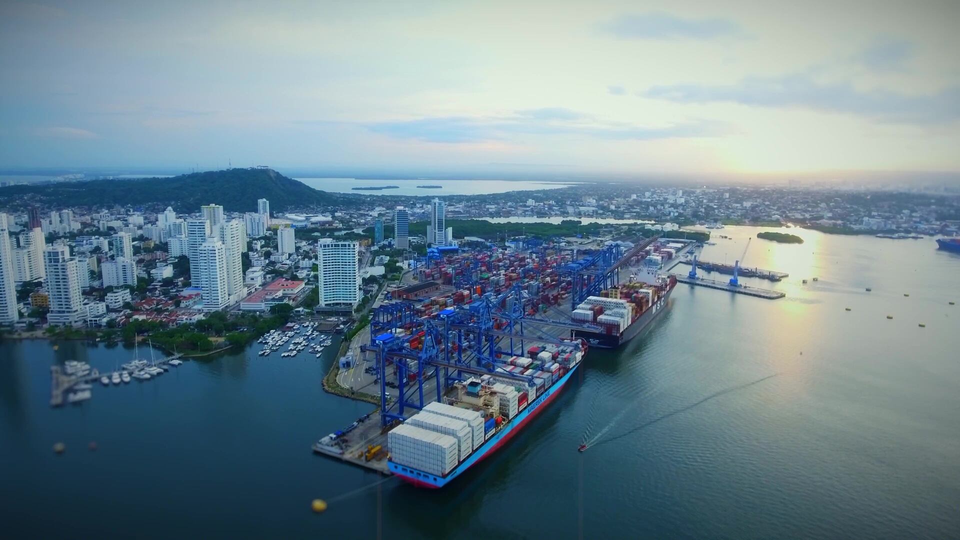 Esta es la ruta de salida del 60 por ciento de las exportaciones de Colombia.