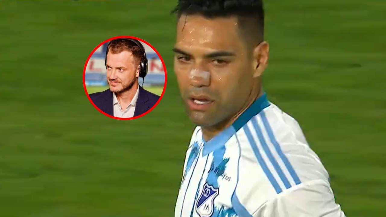 Radamel Falcao García, jugador colombiano / Jorge Baravalle, periodista de ESPN.