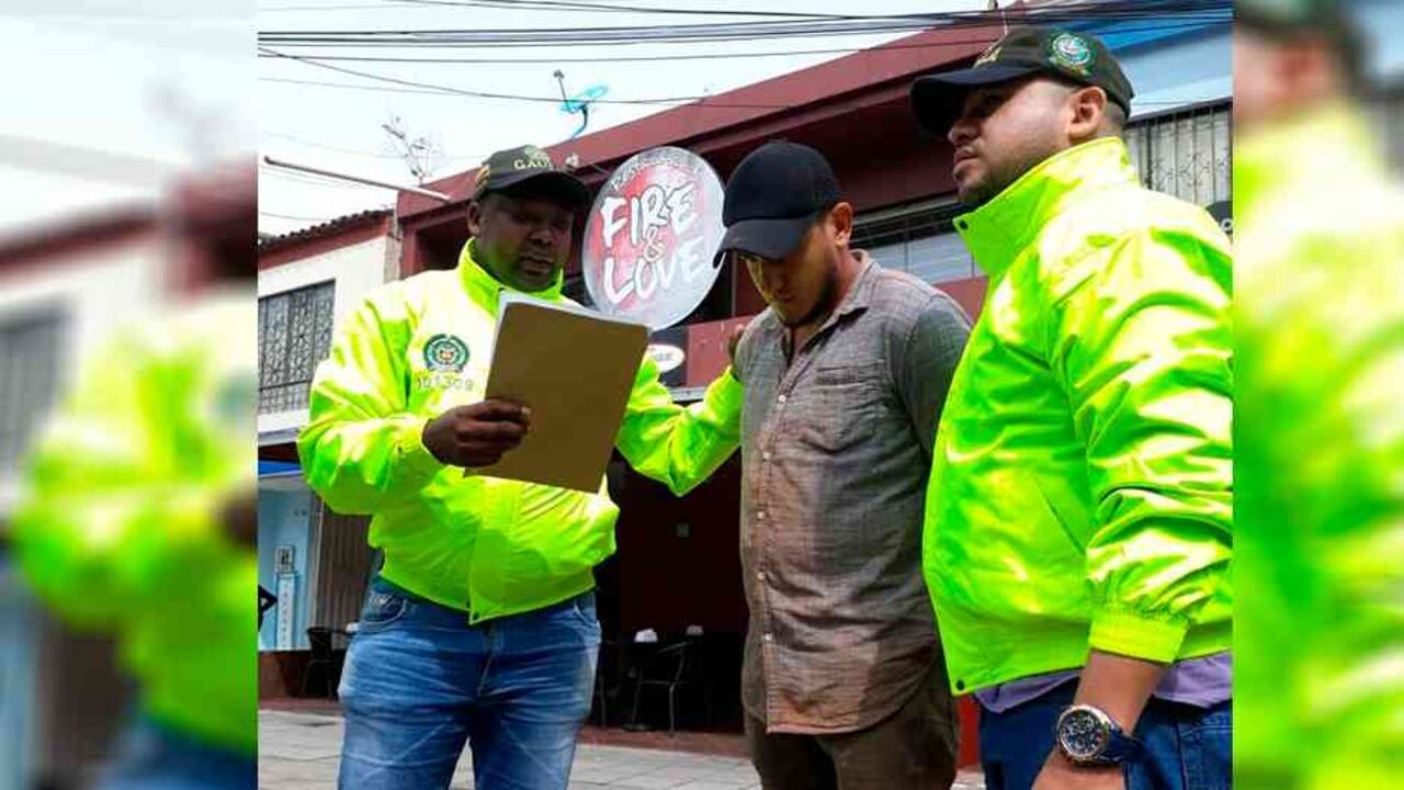 La captura de alias Fabián se llevó a cabo en Bucaramanga.