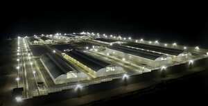 Imagen panorámica del Centro de Confinamiento del Terrorismo.