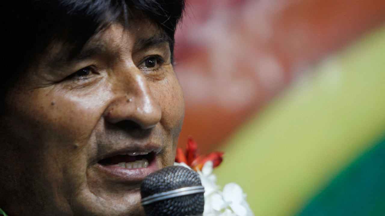 Evo Morales, presidente de Bolivia, quien presentó la demanda.