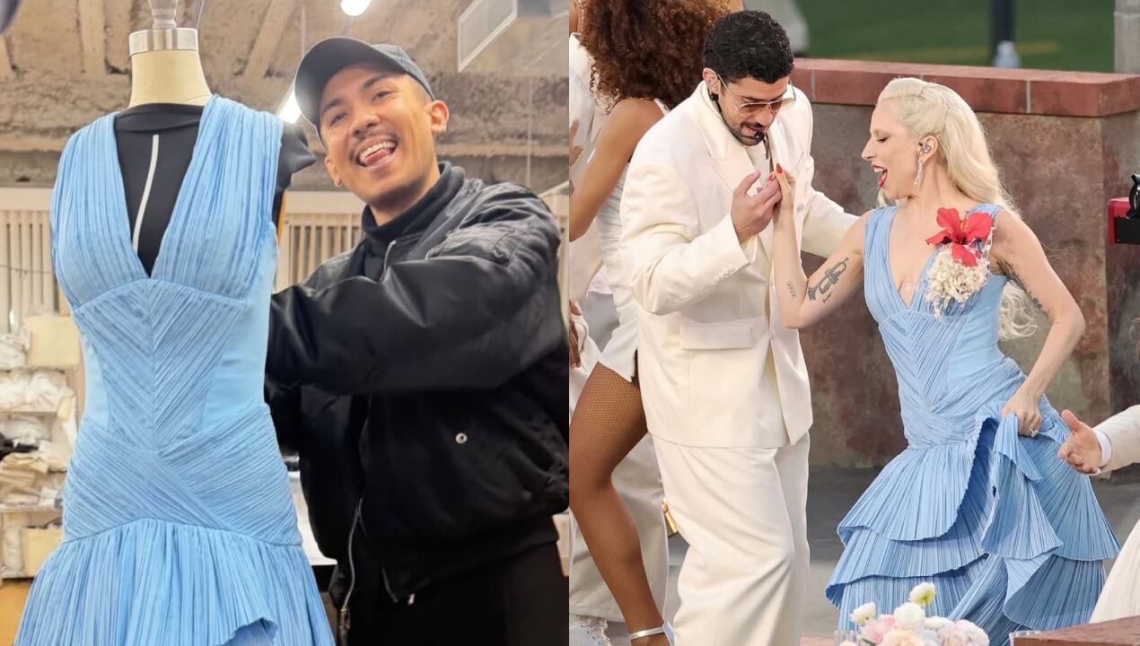 Diego Cajas, el diseñador chileno detrás del vestido de Lady Gaga en el Super Bowl