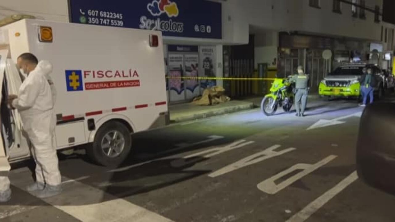 El crimen ocurrió en la zona céntrica de Bucaramanga.