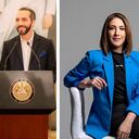 Juanita Gómez habla con un experto sobre las políticas del gobierno de Nayib Bukele
