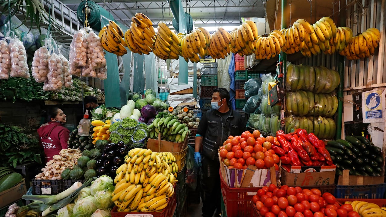 Plazas de mercado en la capital.