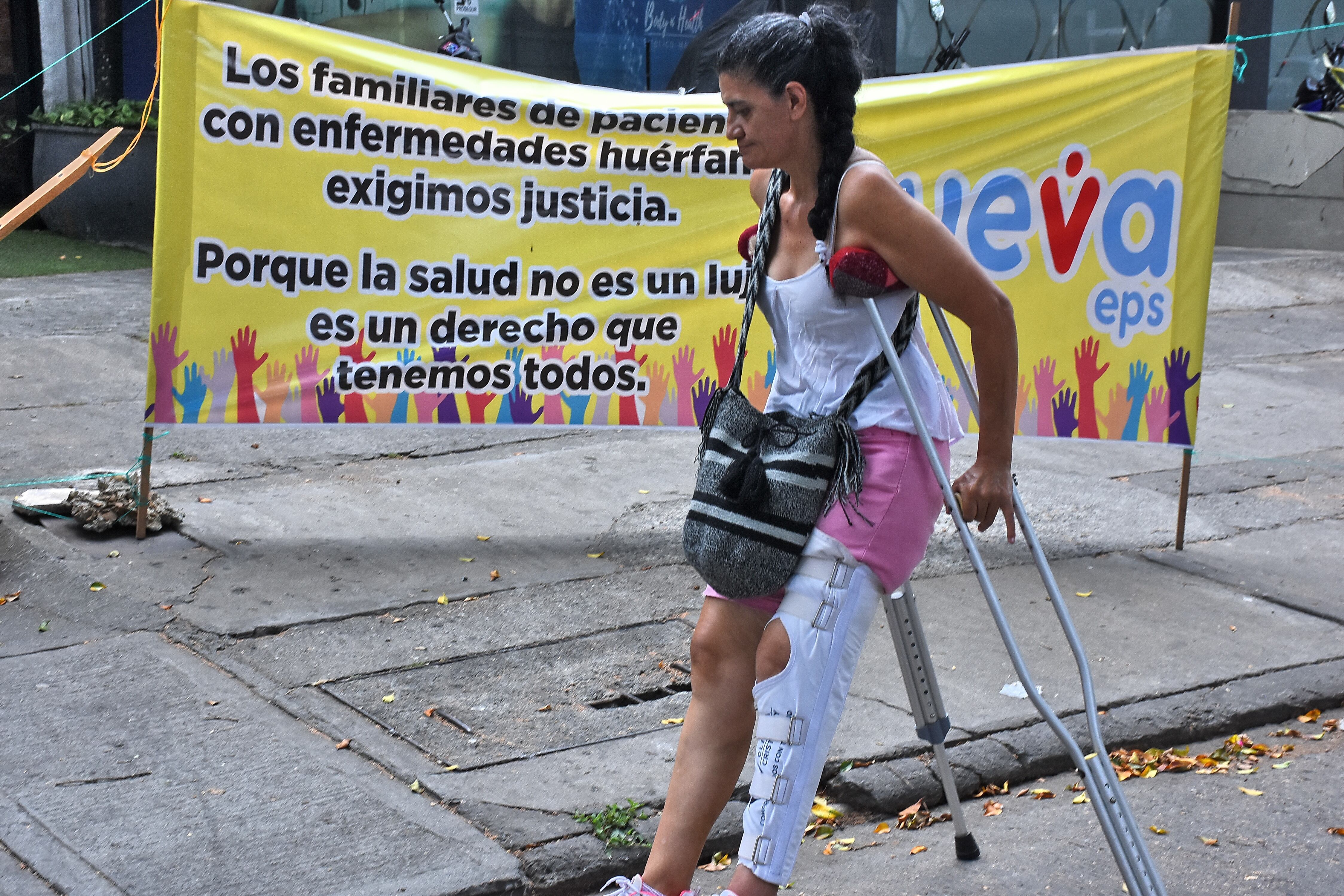 Protestas Usuarios Nueva EPS