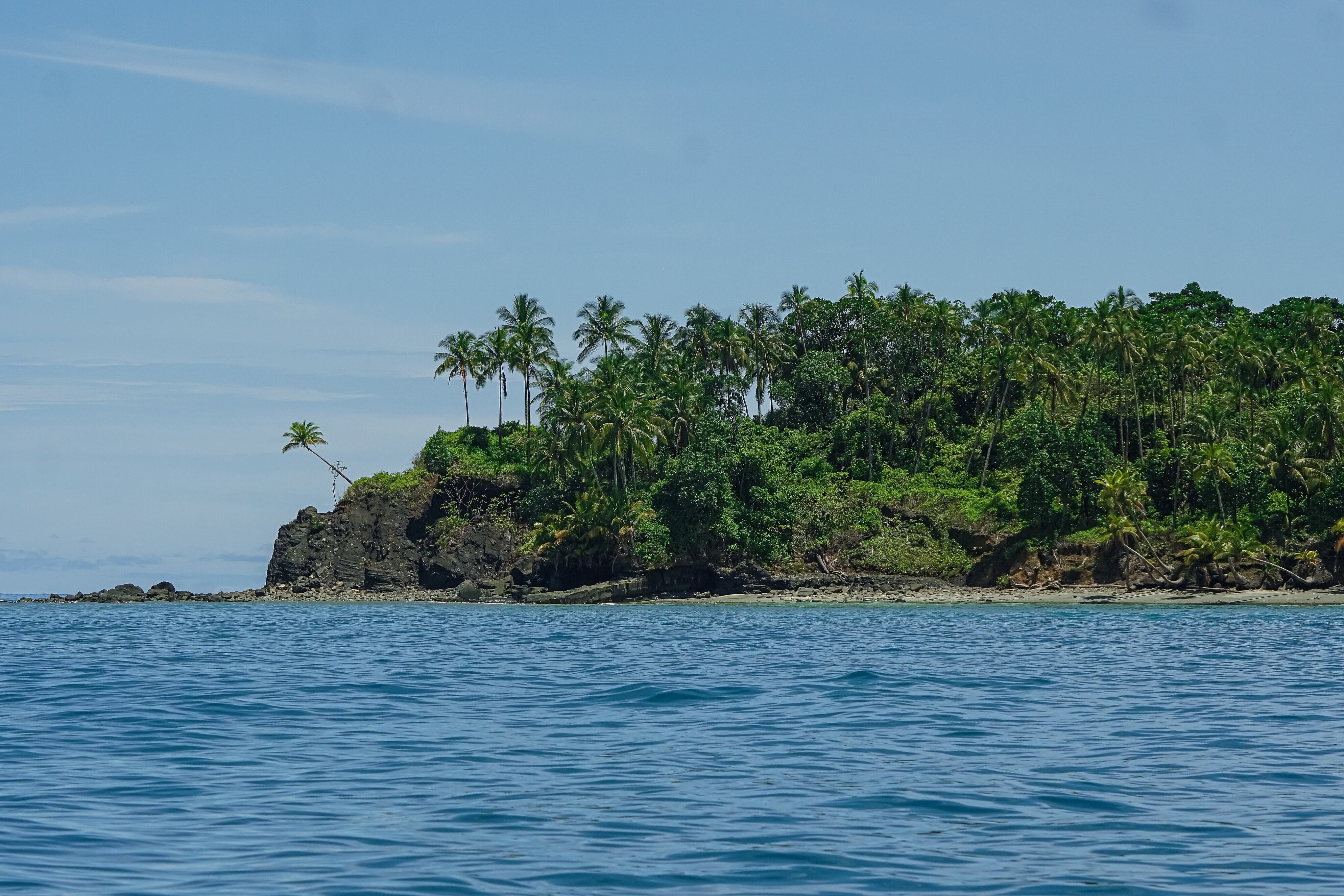 P.N.N. Isla Gorgona forma parte de una de las 59 áreas protegidas del sistema de PNN de Colombia. Está conformado por dos islas (Gorgona y Gorgonilla). Está ubicada a 28 km al oeste de la costa del Pacífico Colombiano. Pertenece al municipio de Guapi departamento del Cauca. Fue descubierta por Bartolomé Ruiz​ en 1526. Se le da este  nombre debido a que la gran cantidad de serpientes en la isla que le recordaban a las Gorgonas de la mitología griega, quienes, en lugar de cabellos, llevaban serpientes. 29 de septiembre de 2024. Foto Jorge Orozco / El País.