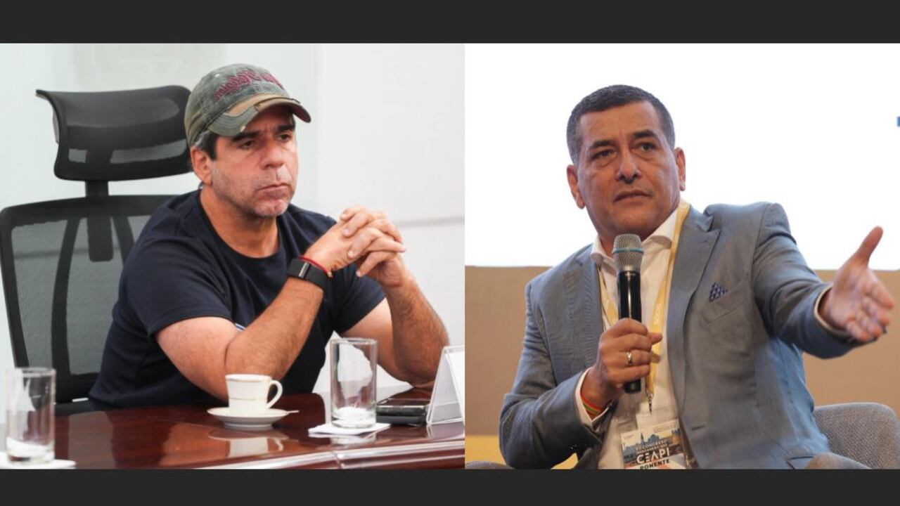 Alejandro Char y Dumek Turbay.