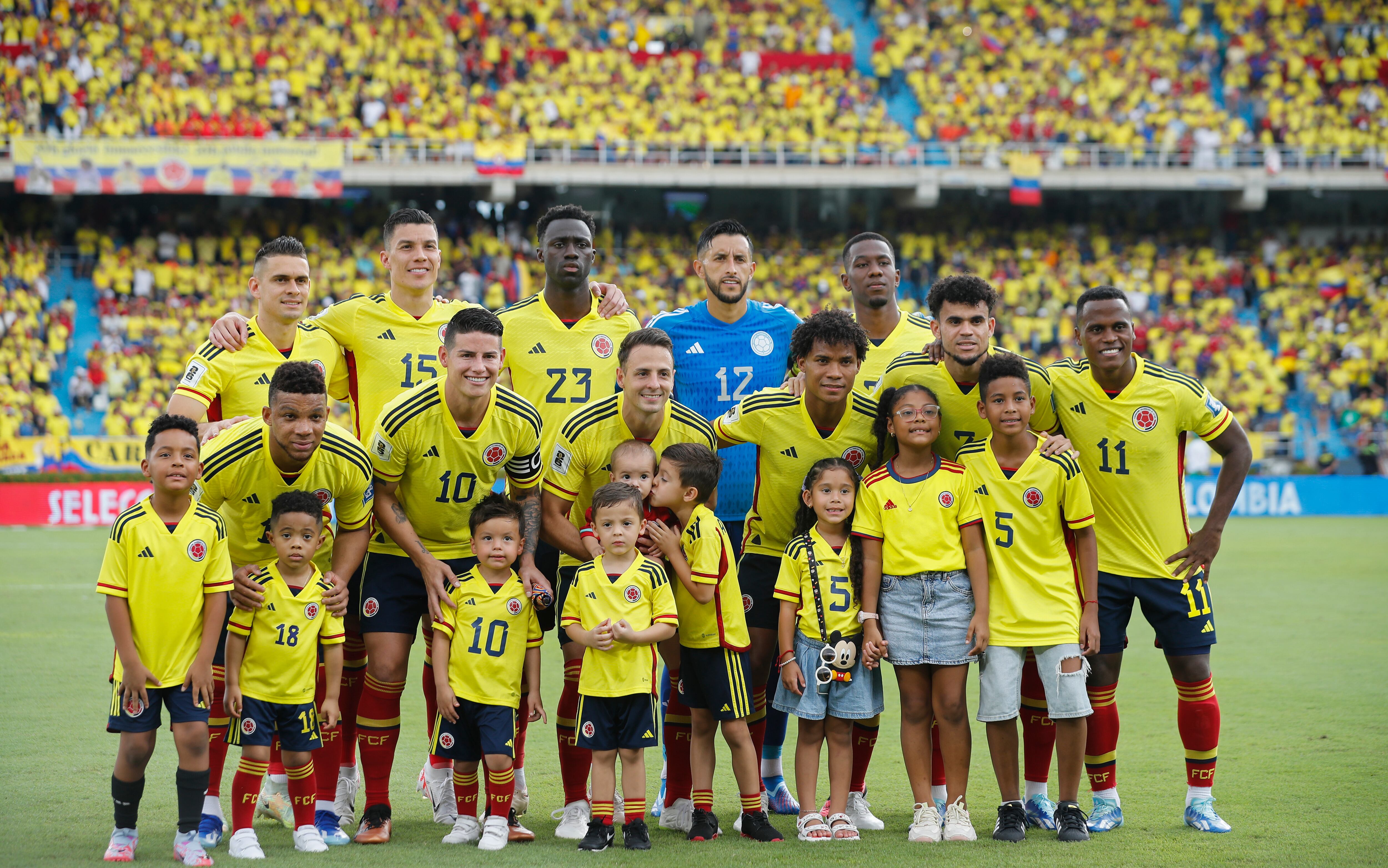 Colombia vs Uruguay  empate 2-2 
Eliminatorias al Mundial 2026
 Selección Colombia de mayores
Barranquilla estadio Metropolitano
Octubre 12 del 2023
Foto Guillermo Torres Reina / Semana