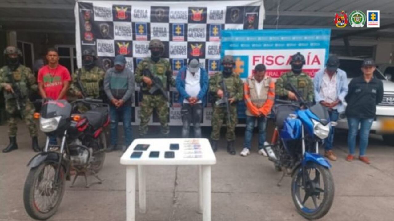 Los sujetos fueron capturados por las autoridades.