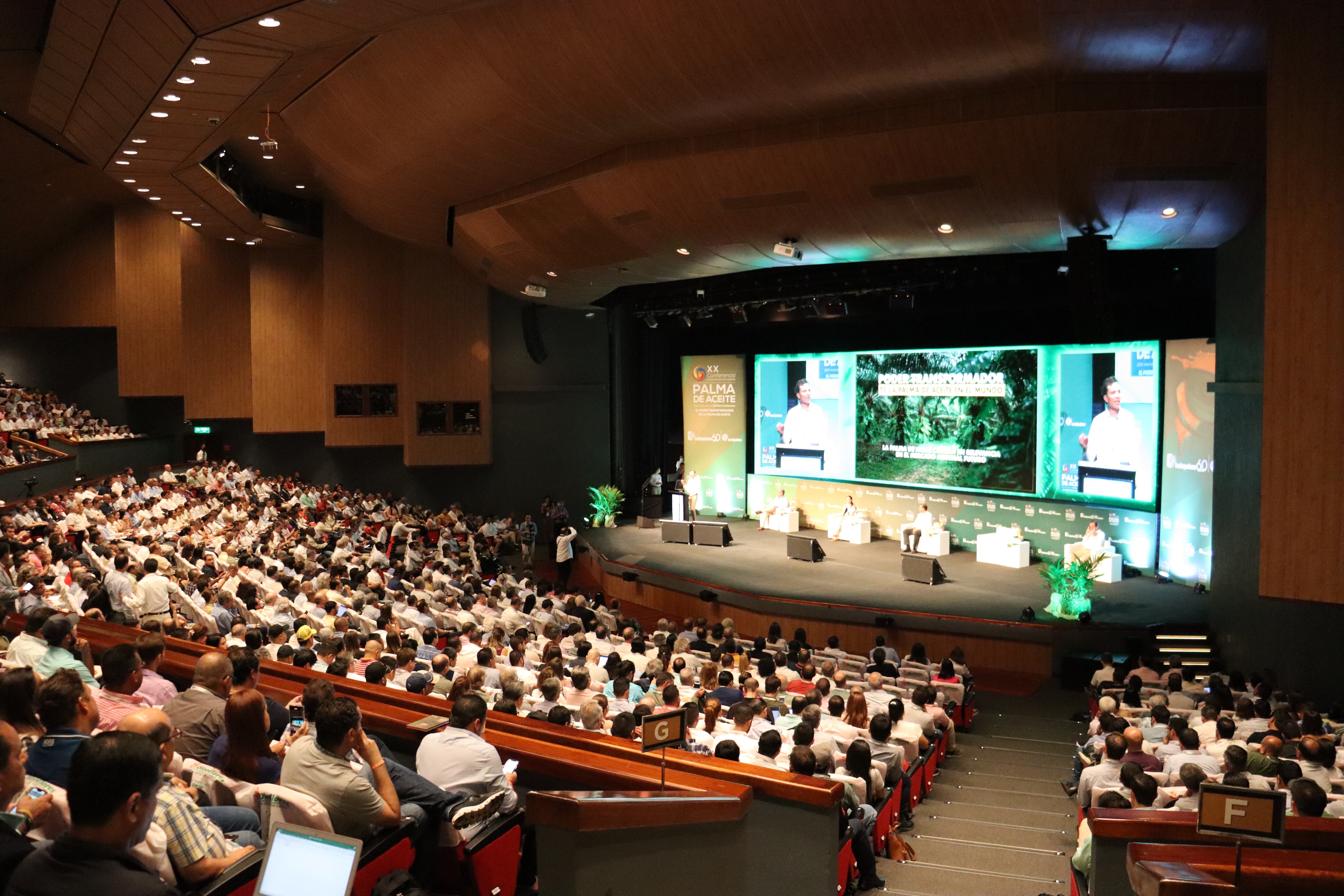 Empresarios y palmicultores se reunieron en el Centro de Convenciones de Cartagena.