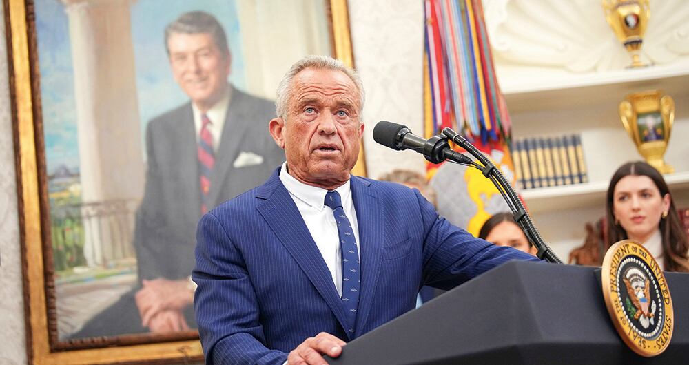 Robert F. Kennedy es un escéptico de las vacunas.