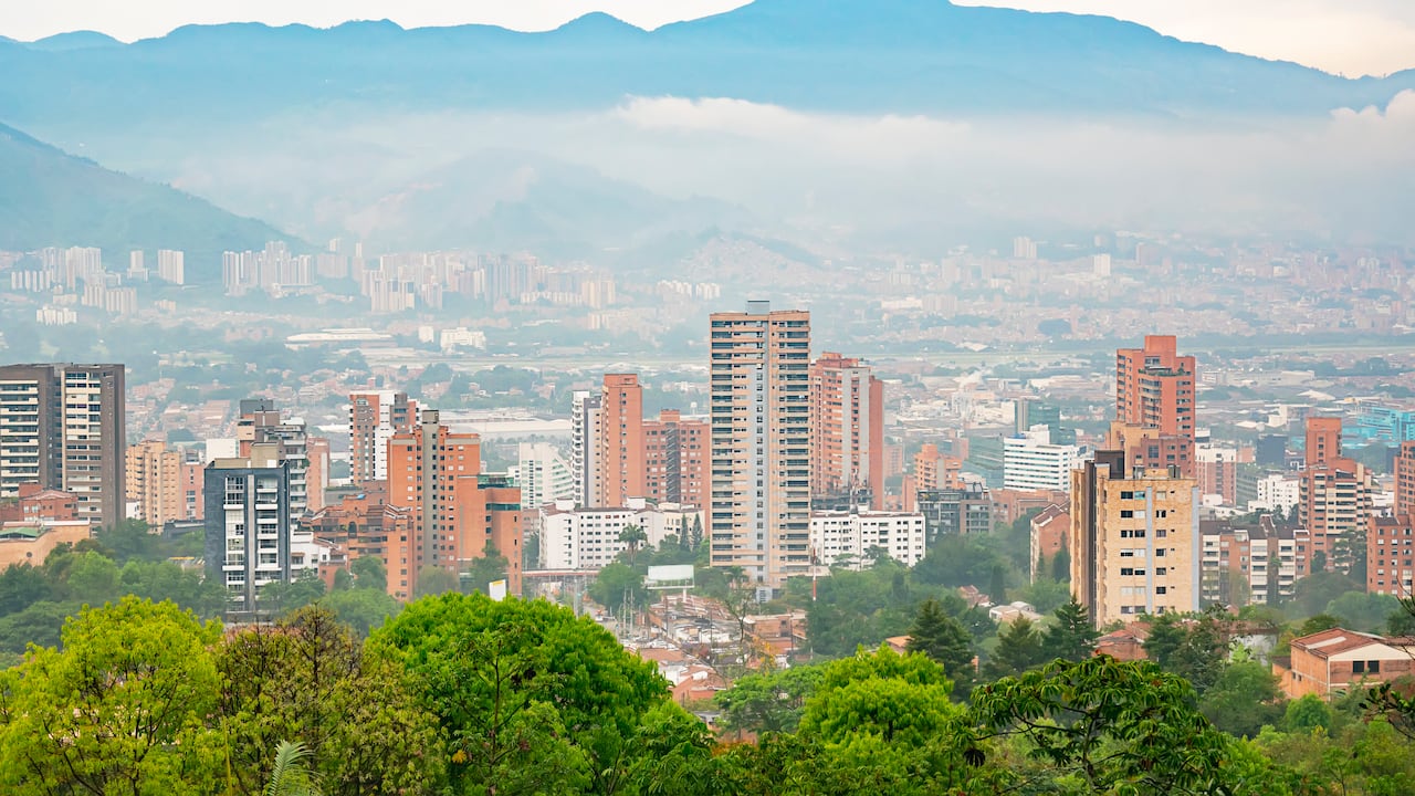 Lluvias en Medellín.