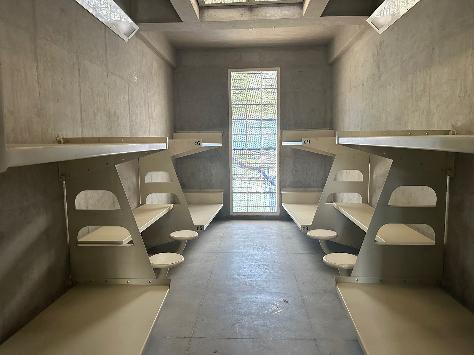 El Instituto Nacional Penitenciario y Carcelario –INPEC- nuevo pabellón de máxima seguridad de Girón, Santander.