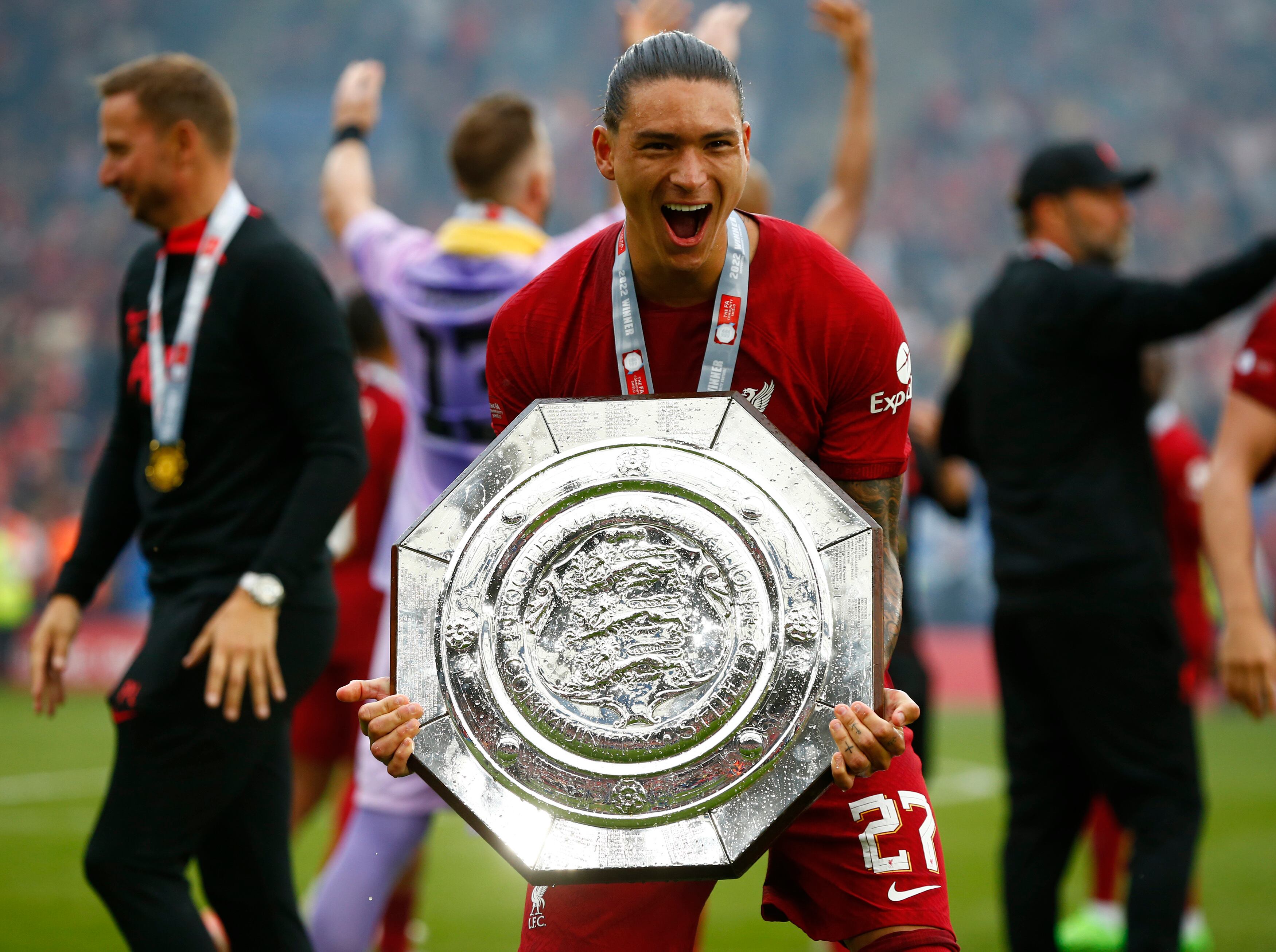 Darwin Núñez, delantero del Liverpool