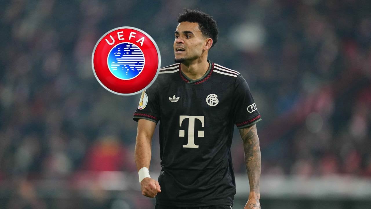 Luis Díaz, volante ofensivo del Bayern Múnich.