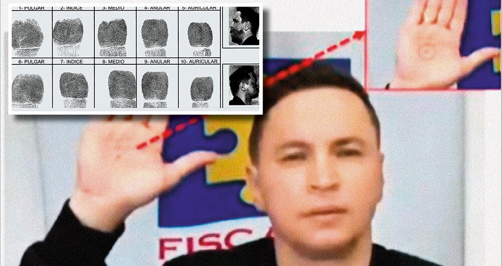   Irónicamente, una herida en su mano, visible en el momento de jurar que diría toda la verdad, delató al ahora confeso homicida.