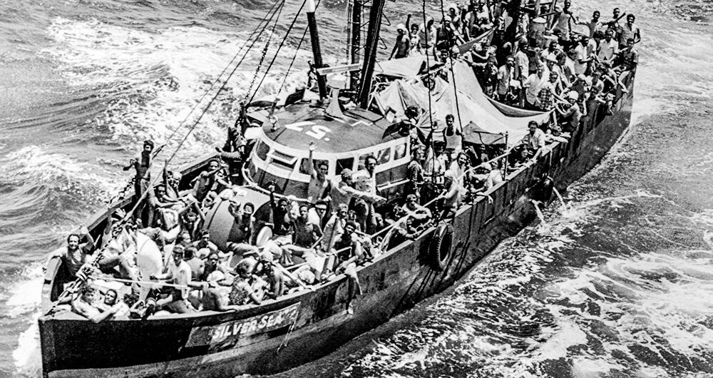 Empezó el 15 de abril de 1980 y fue la primera salida masiva de cubanos hacia Estados Unidos. 