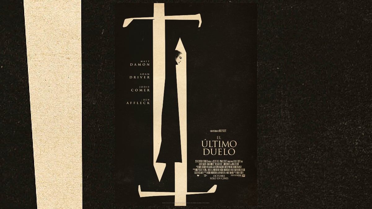 Afiche de 'The Last Duel'.