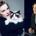 Taylor Swift y Kamala Harris