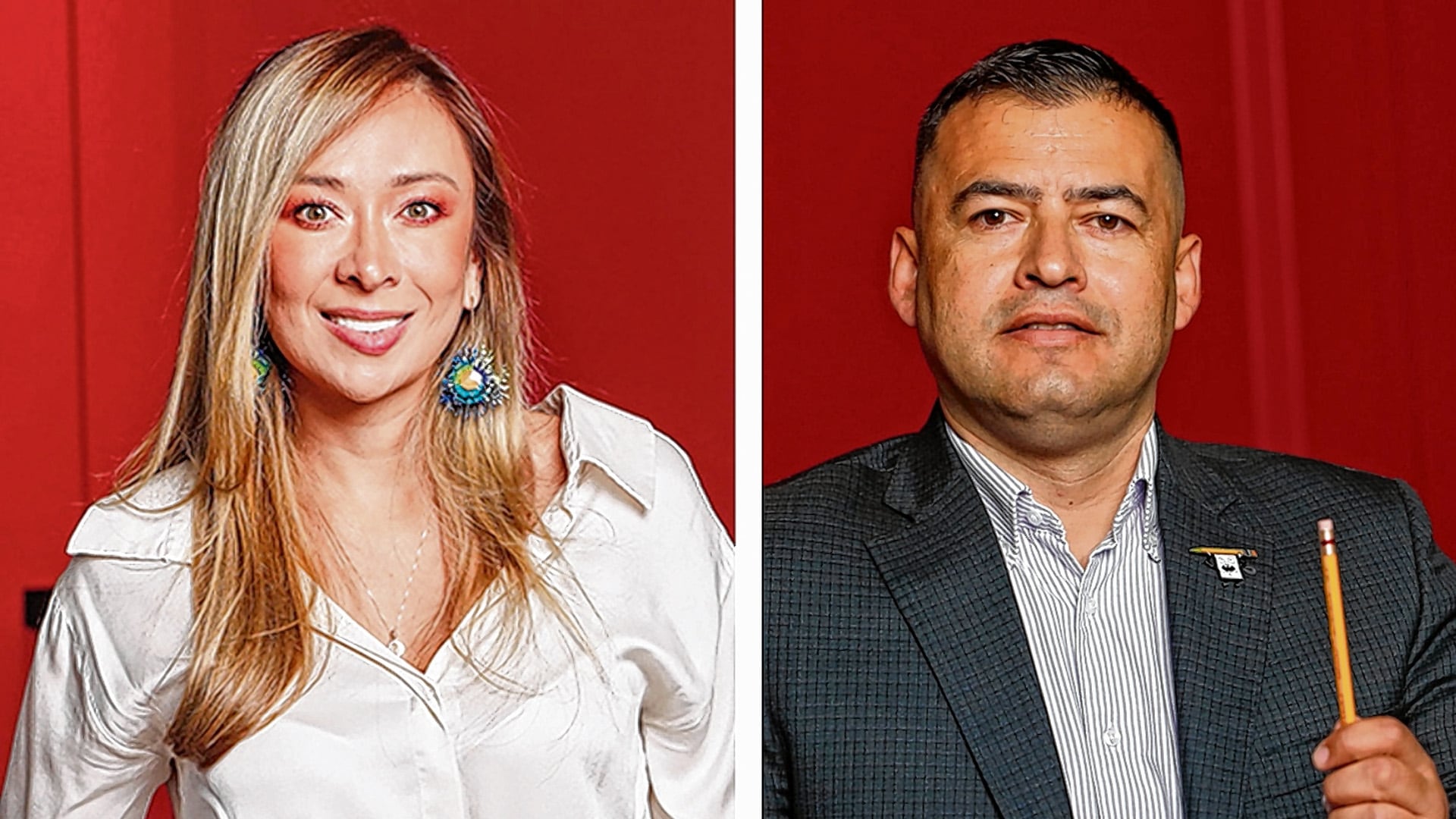 Katherine Miranda y Jaime Raúl Salamanca se enfrentarán por la presidencia de la Cámara.