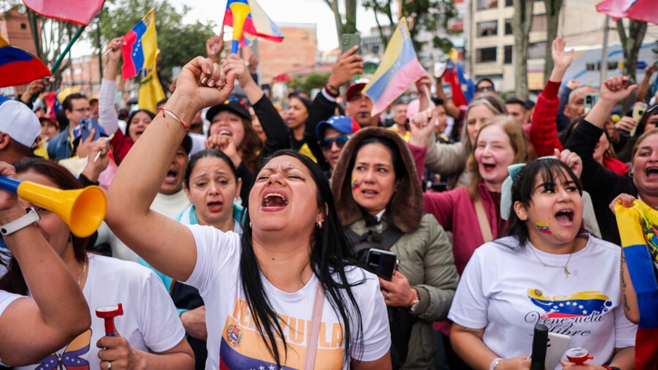Votaciones en Bogotá de ciudadanos venezolanos para Presidente