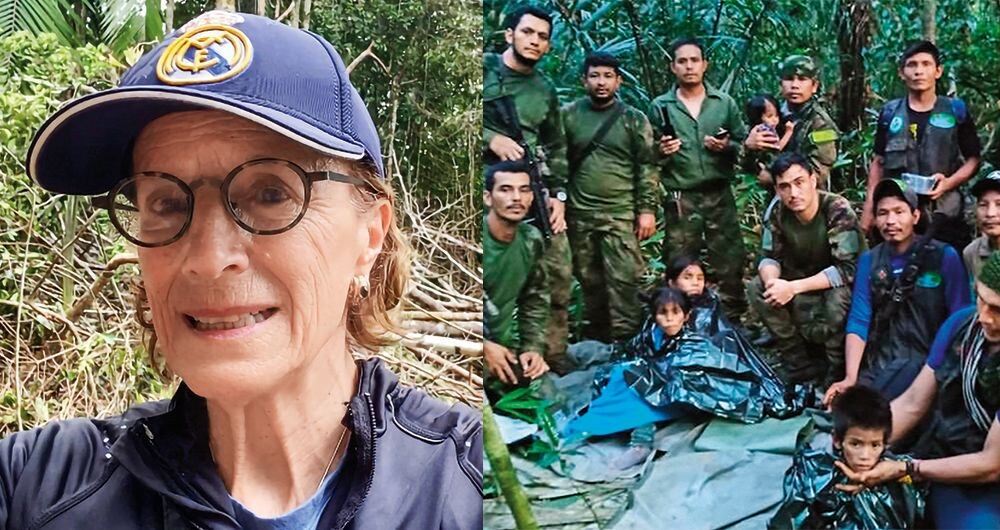 Salud Hernández-Mora cuenta lo que vivieron los niños en la selva.