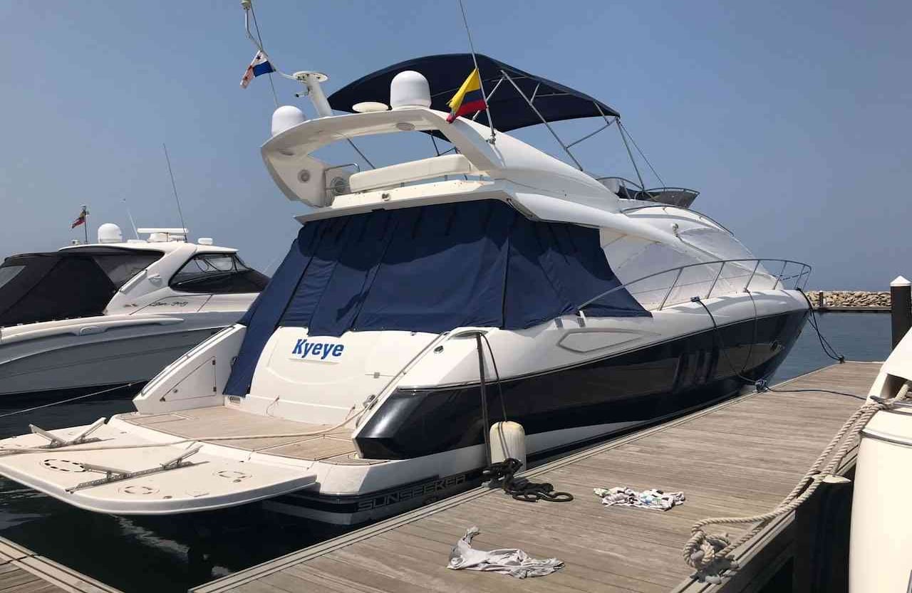 Subasta del yate de Tomás Jaramillo. Cortesía: CISA 