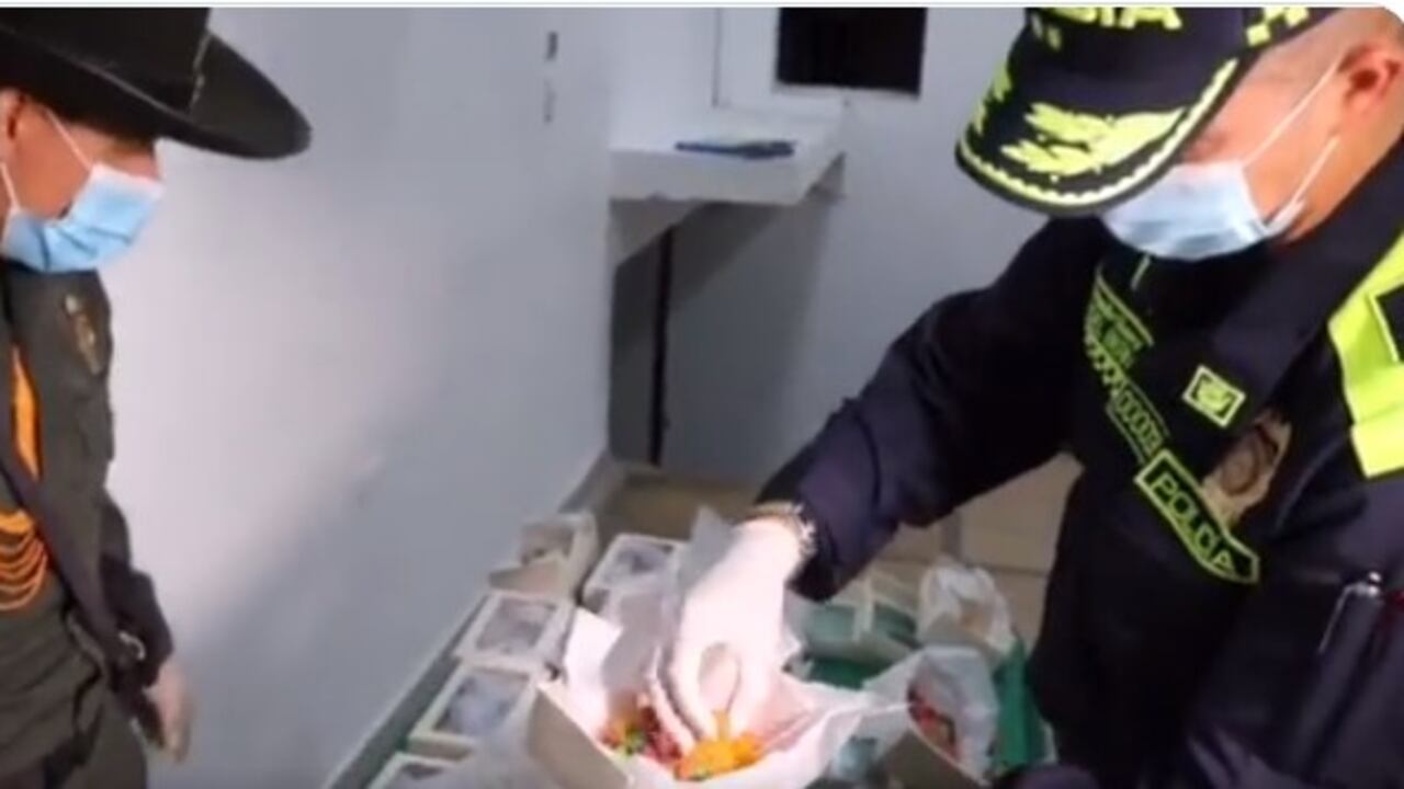 Gomas con marihuana incautadas en Bucaramanga