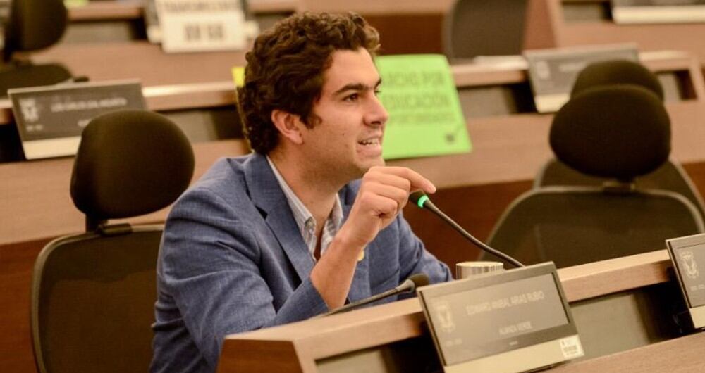 Martín Rivera, concejal de Bogotá.