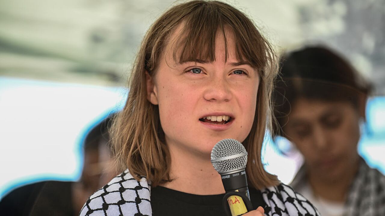 Greta Thunberg.