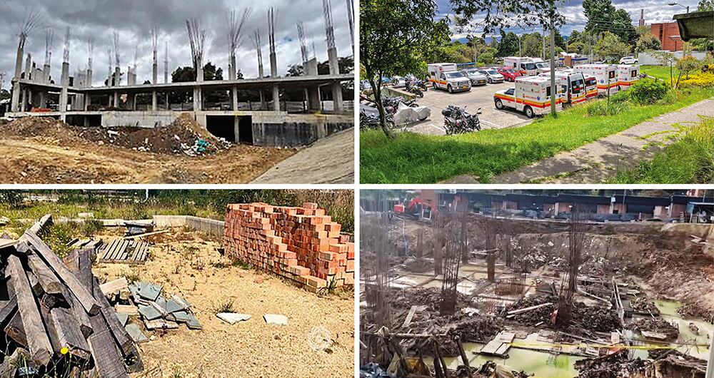    El Caps Bravo Páez, la remodelación y ampliación del Hospital El Tunal, el centro especializado para menores de edad en el Hospital de San Blas y la Casa Ecológica de los Animales son obras que no han sido entregadas.