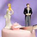Pastel de boda o matrimonio. Imagen de referencia.