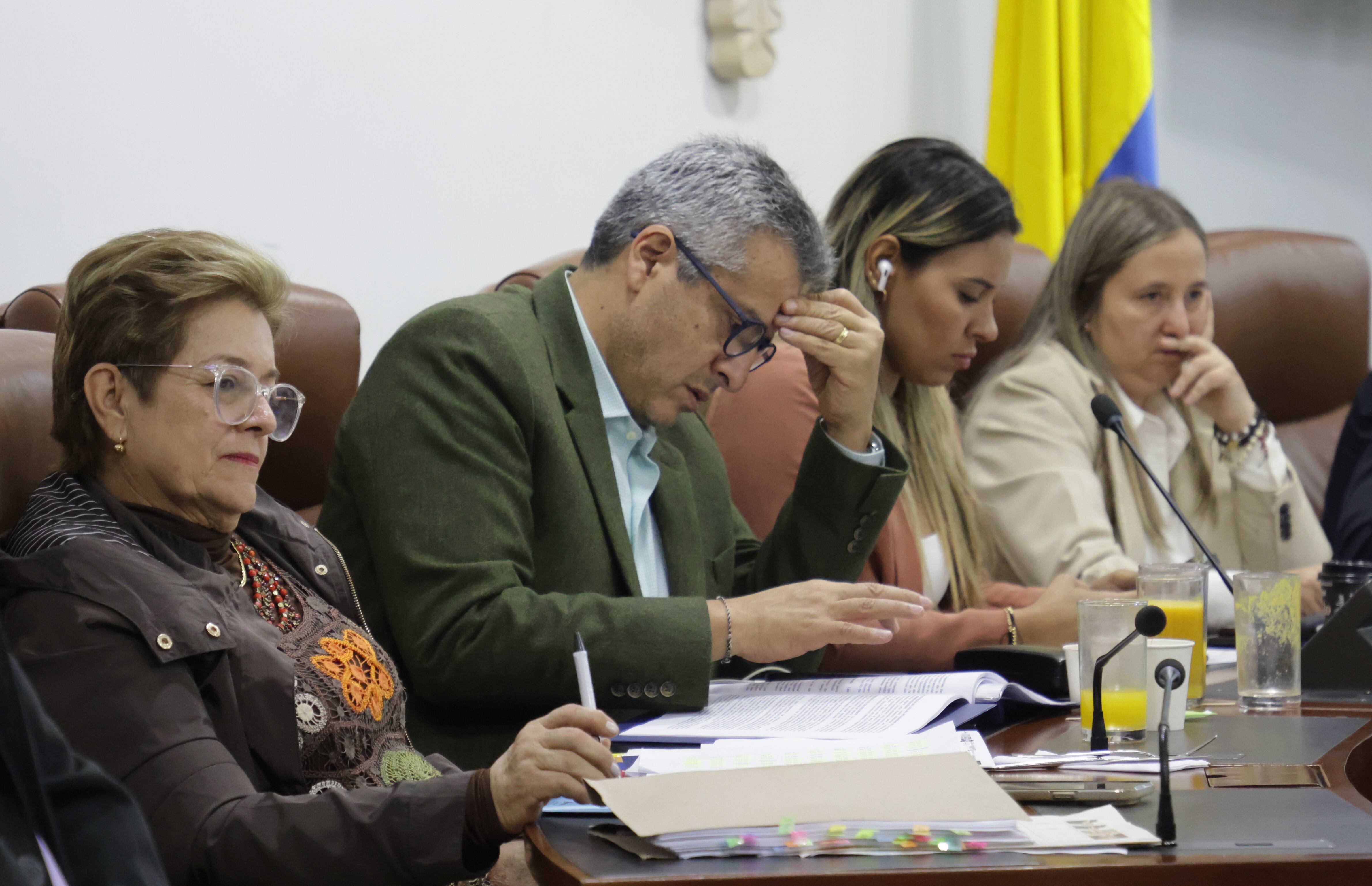 Comisión Séptima de la Cámara de Representantes inició el trámite en tercer debate del proyecto de reforma pensional del Gobierno de Gustavo Petro
Bogota mayo 23 del 2024
Foto Guillermo Torres Reina / Semana