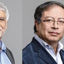 Enrique Peñalosa y Gustavo Petro, candidatos a la Presidencia de la República.