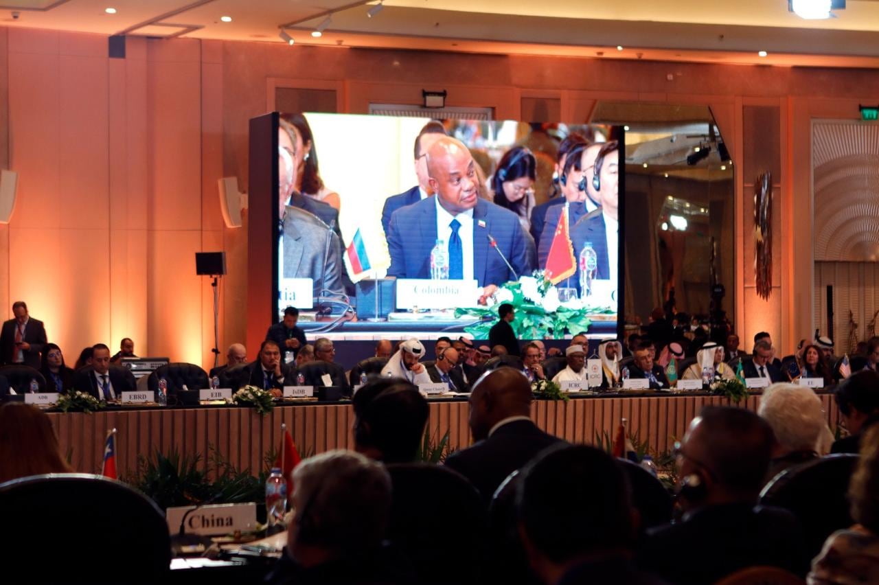 El canciller Luis Gilberto Murillo estuvo en Egipto.