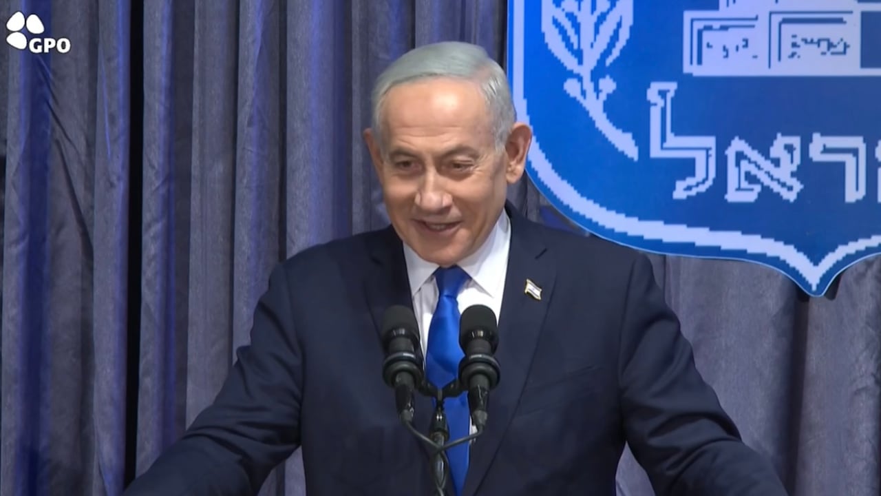 Benjamin Netanyahu.