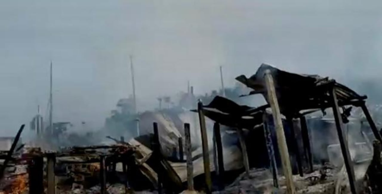 Familias lo perdieron todo tras los enfrentamientos entre ELN y Autodefensas.