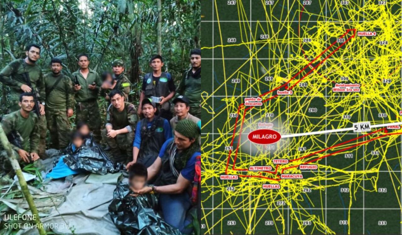 Fueron más de 30 días de patrullajes día y noche lo que finalmente llegó al milagroso encuentro de los menores de edad.