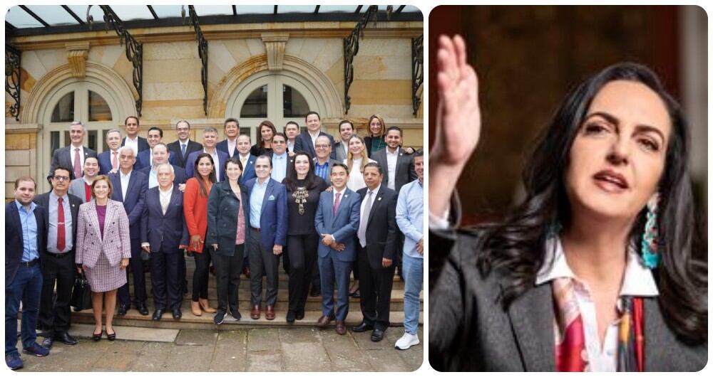 A María Fernanda Cabal no la invitaron al encuentro de Óscar Iván Zuluaga con la bancada uribista.