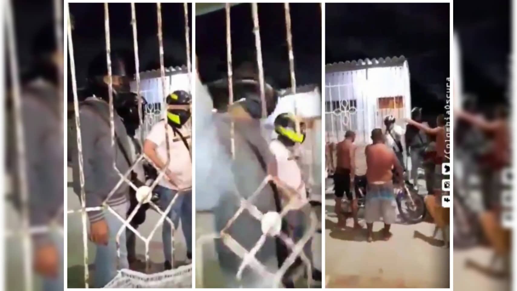 Los prestamistas agredieron a sus deudores.